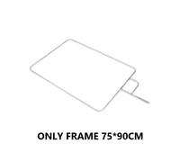 75X90CM - Studio vidéo Pro, 45x60cm, en acier inoxydable, panneau de drapeau, réflecteur diffuseur, accessoire pour appareil Photo