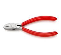 76 03 125 Pince Coupante De Côté Pour électromécanicien Gainées En Plastique Chromée 125 Mm - Knipex