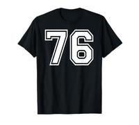 76, numéro Soixante-Seize, Sports d'équipe, Correspondance Graphique, Varsity T-Shirt