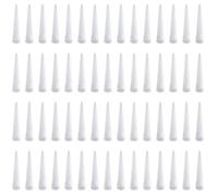 76 Pcs Embout Cartouche Silicone, Embouts de Rechange | Buses de Cartouches, Embout de Fixation pour Bouchon de Cartouche Scellage