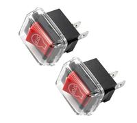 760961002 Interrupteur marche/arrêt pour débroussailleuse RYOBI Aspirateur | Lot de 2 interrupteurs d'arrêt momentanés pour débroussailleuse à cordes, interrupteur d'arrêt du moteur pour aspirateur à
