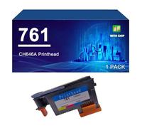 761 CH645A CH646A CH647A CH648A Tête d'impression Compatible pour HP T7100 T7200,CH646A-1 Pack