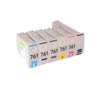 761 Ink Cartridge with Chip Compatible for HP DesignJet T7100 T7200 | Encre Pigmentée, Puce Incluse, Impression Claire, Alimentation Stable, Installation Facile