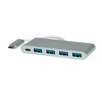 Roline 14.02.5045 Hub & Concentrateur Usb 3.2 Gen 1 (3.1 Gen 1) Type-