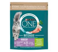 Purina One Cat Croquettes pour chats sensibles à la dinde 800g