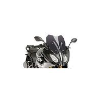 7616 - Pare-brise double bulle racing compatible avec BMW R1200 RS 2015-2015 COULEUR AHUMADO OSCURO