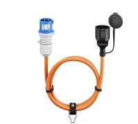 [76223] Goobay Câble Adaptateur CEE, Fiche CEE sur Prise à Contact de Protect...