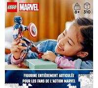 76258 LEGO Marvel La Figurine de Captain America