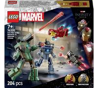 LEGO Iron Man et War Machine contre les drones de Hammer, Jouets de construction
