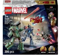 LEGO Iron Man et War Machine contre les drones de Hammer, Jouets de construction