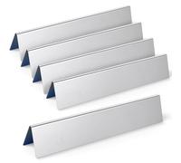 7636 38,9cm Flavorizer Bar en Acier Inoxydable,Gaz Grils Accessoires Barbecue pièce de Rechange,pour Weber Spirit I & II E-310/320/330, S-310/320/330 (avec Boutons de brûleur Avant)