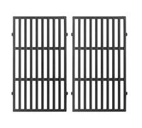 7637 44,5 CM Grille Cuisson pour Weber Spirit I & II 200, Spirit 200 E-210, E-220, S-210, S-220 (Boutons de Commande Avant), Fonte Pièces de Rechange Grille pour Weber 64815 67022
