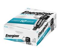 20 Piles Alcalines C / LR14 Energizer Max Plus