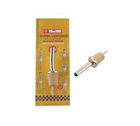 Bouchon verseur courbé liège Inox Ibili