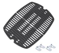 7644 Grille De Cuisson En Fonte - Pièces De Rechange Pour Weber Q100, Q120, Q1000, Q1200, Q1400, Série Baby Q Barbecue À Gaz, 32,3