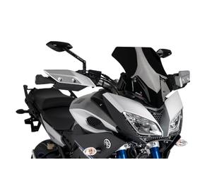 7645 - pare-brise double bulle racing COULEUR NOIR