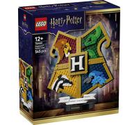 LEGO Harry Potter Le Blason des Maisons de Poudlard - Jouet - Maquette 3D avec Animaux - Décoration de Chambre d'enfant - Idée de Cadeau d'anniversaire pour Fille, Garçon ou Ado Fan dès 12 Ans 76462