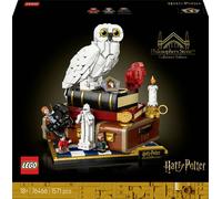 LEGO Harry Potter L’École des Sorciers - Édition Collector - Maquette DIY - Décoration Intérieure - Scènes Miniatures du Film - Figurine d'Hedwige - 3 Minifigurines - Idée Cadeau pour Fan Adulte 76466
