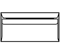 [764787-3] herlitz Lot de 3 enveloppes format long, sans fenêtre, blanc, paqu...