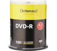 767998 Intenso DVD-R 4,7GB 16x Speed, cakebox