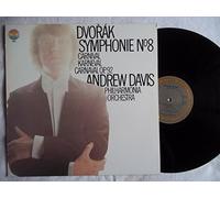 76893 Dvorak Symphony 8 Philharmonia Orchestra Andrew Davis vinyl LP