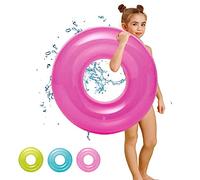 76cm Bouée Piscine Gonflable Enfant Adulte,Anneau de Natation Gonflable Rose,Bouée de Natation,PVC Rubber Rings Bouée Piscine pour Adolescents Garçons Filles Les Fêtes D'été sur La Plage La Piscine