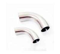 76mm 3" OD lengthen 20mm SUS 316L Stainless Steel Butt Weld 90 Deg Elbow Pipe Fitting Homebrew Beer