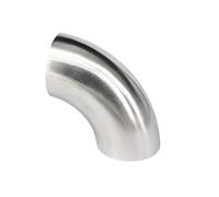 76mm 3" Pipe O/D 304 Stainless Steel Butt Weld 90 Degree Elbow Bend Pipe Fitting