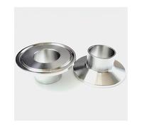 76mm 3" Pipe OD Butt Weld x3 Tri Clamp SUS 316L Stainless Steel Fitting Coupling Home Brewing Beer Wine