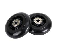 76mm x 24mm Roues pour Trottinette, Polyuréthane et Acier à Haute Teneur Carbone Pièce Rechange pour Trottinette Électrique Razor RipStik Ripsurf FlashRider 360 RipRider PowerRider et Trike