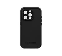 OtterBox Fre Coque pour iPhone 15 Pro pour MagSafe, étanche(IP68),protection fine avec protecteur d'écran intégré, fabriqué de manière durable, supporte 5 x plus de chutes que la norme militaire, Noir