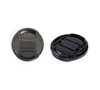 77 mm Lens Cap Protective Cover Cap with Univeral 49mm Center Pinch Front Lens Cap for DSLR Camera