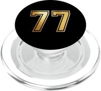 77, numéro Soixante-dix-Sept, Correspondance Graphique Entre Les Sports d'équipe et Les universités PopSockets PopGrip pour MagSafe