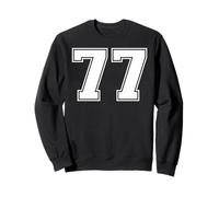 77, numéro Soixante-dix-Sept, Correspondance Graphique Entre Les Sports d'équipe et Les universités Sweatshirt