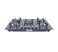 770 x 510 mm - Cuisinière à gaz encastrable - 5 feux - Pour gaz naturel - 5 zones