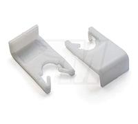 7700757267 Lot de 2 serrures de porte avec pince ou guide de lève-vitre pour Renault Laguna Clio 2