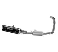 Silencieux Complet ARROW Indy Race Evo Noir Alu pour Aprilia 660 Limité Edit 2