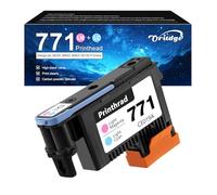 771 Tête d'impression pour Tête d'impression HP 771 CE019A Compatible pour HP Designjet z6200 z6600 z6800 26100(Magenta Clair/Cyan Clair)