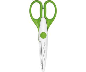 [771901-5] WEDO Lot de 5 Ciseaux cranteurs 16 cm Modèle Vert découpe en forme...