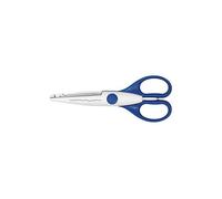 [771904-5] WEDO Lot de 5 Ciseaux cranteurs 16 cm Bleu Découpe forme coloniale