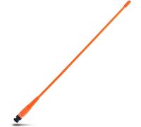 771N BNC 2m/70cm antenne 15,6 Pouces UHF/VHF Antenne Compatible avec 144/430 MHz Cobra Midland Uniden Portable Portable BNC Walkie Talkie (Orange)