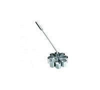 Ibili Moule à rosace 774300 – inox argent 41 x 27 x 7,5 cm