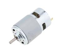 775 12V DC electronic starter D-Shaped Shaft 12000RPM High-speed Large Torque electronic starter for Drill Machine/DIY Model Car with Ball Bearing RUAJOGYNVM