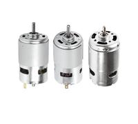 775 795 895 DC electronic starter 12-24V High-speed Large Torque Motors Ball Bearing Fan Blades for DIY Model Car Small Drill electronic starter IINKUEYK(12V 775 5000rpm)