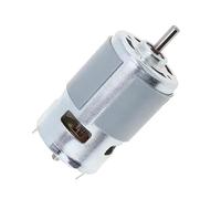 775 DC electronic starter 12V 12000RPM High-speed Large Torque electronic starter with Ball Bearing and Fan Blades for DIY Model Car/Small Drill IDGTTLDF