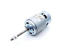 775 DC electronic starter 6V 12V 6000RPM 24V 12000RPM Double-bearing screw thread 50MM long shaft electronic starter MQXFCZUX(3900-7800rpm, 12V-24V)