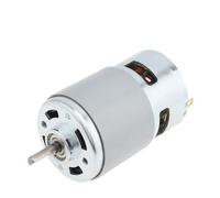 775 DC electronic starter D-Shaft 12V / 24V Large Torque Screwdriver electronic starter for Drill Machine/DIY Model Car with Ball Bearing IINKUEYK(12V 12000RPM)