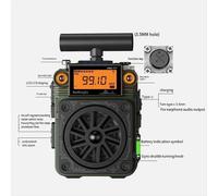 -777 FM MW SW VHF Radio Bluetooth pleine bande