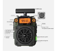 -777 FM MW SW VHF Radio Bluetooth pleine bande
