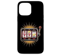 777 Machine à sous Design Casino Vintage Coque pour iPhone 13 Pro Max
